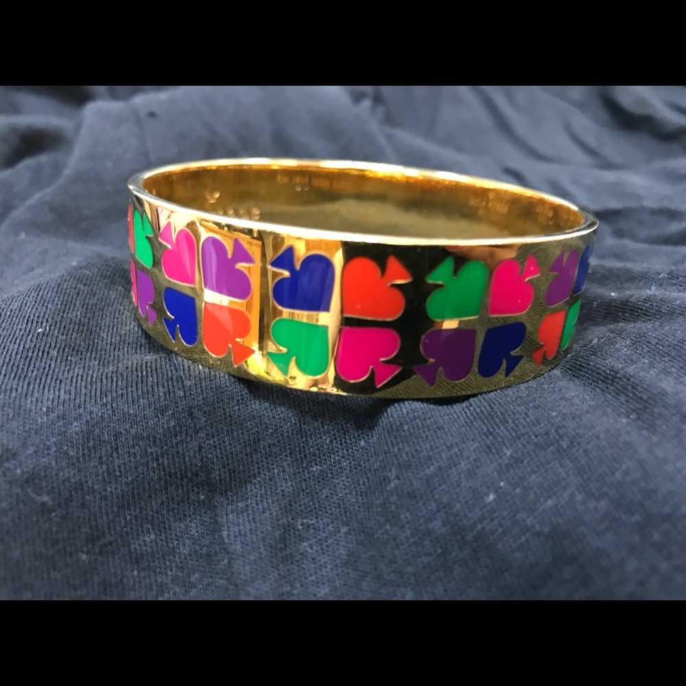 KATE SPADE Gold PLAY YOUR CARS RIGHT Bracelet